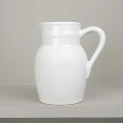 Pichet en grès naturel