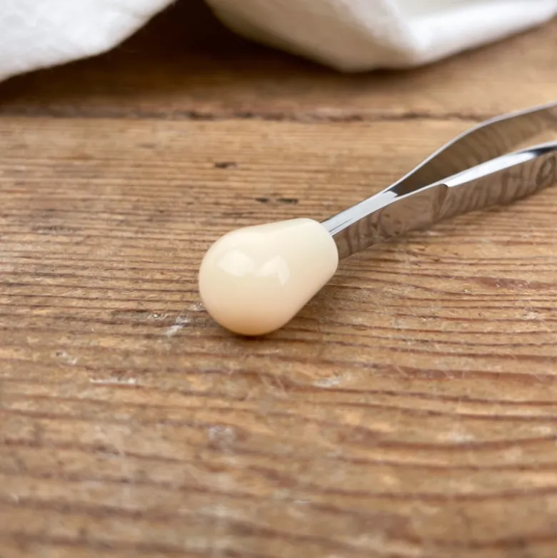 Pince à épiler 8 cm à mors obliques