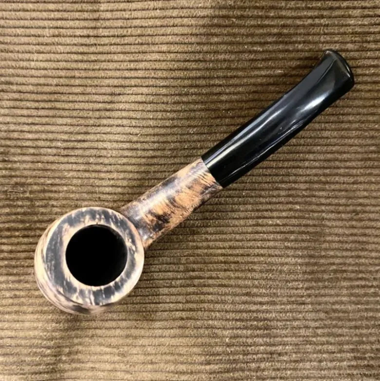 Pipe extra supérieure beige cirée marron