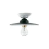 Plafonnier émail/céramique 75 W