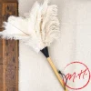 Plumeau en plumes d'autruche 50 cm