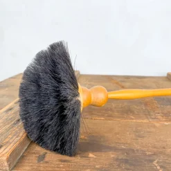 Plumeau "tête de loup" en crin de cheval