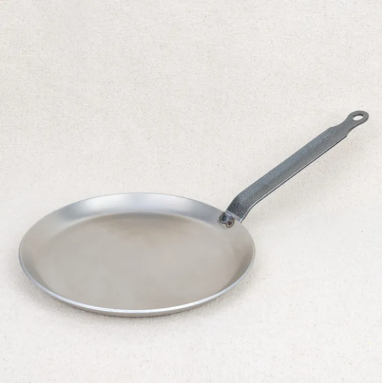 Poêle à crêpes acier carbone Ø 18-20-22 cm