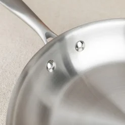 Poêle en inox tri-couches