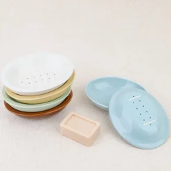Porte-savon en céramique