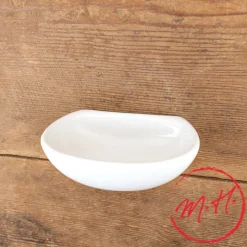 Porte-savon mural en porcelaine