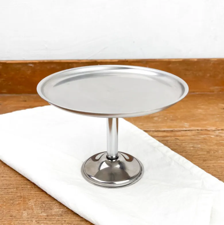 Présentoir à gâteau en inox Ø 15 cm