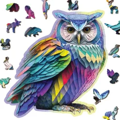 Puzzle Hibou bois 150 pièces