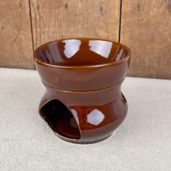 Réchaud à bagna cauda en céramique