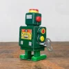 Robot mécanique vert