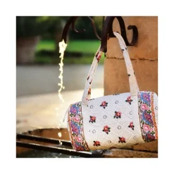 Sac de voyage Petit Escampadou blanc Souleiado