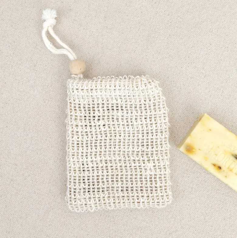 Sac à savon en sisal