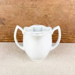 Saucière gras / maigre en porcelaine