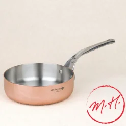 Sauteuse droite cuivre prima matera induction