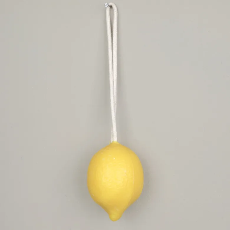 Savon citron jaune à corde