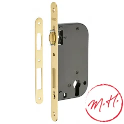 Serrure encastrable porte battante