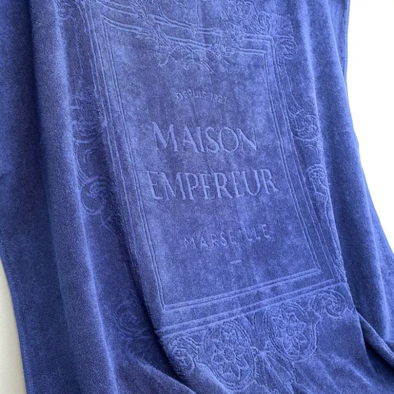Serviette de plage blason Maison Empereur