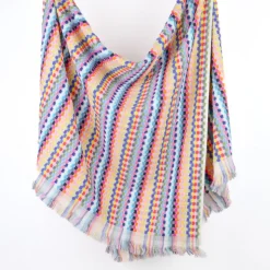Serviette de plage multicolore