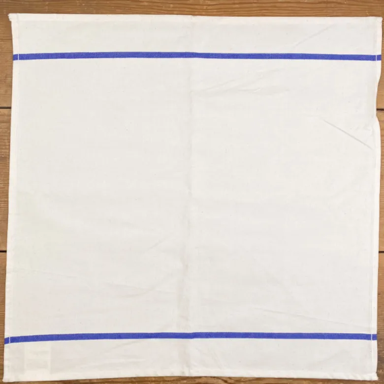 4 serviettes de table en coton écru