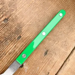 Set de 4 couverts verts effet mat