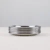 Set de 6 sous-verre inox