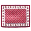 Set de table Fleur d'Arles rouge Souleiado