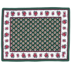 Set de table Fleur d'Arles vert