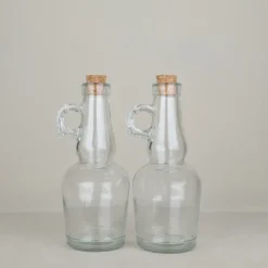 Set huilier et vinaigrier bouchon de liège