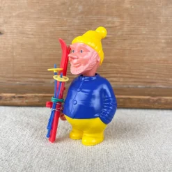 Skieur qui hoche la tête