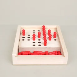 Solitaire de voyage en bois