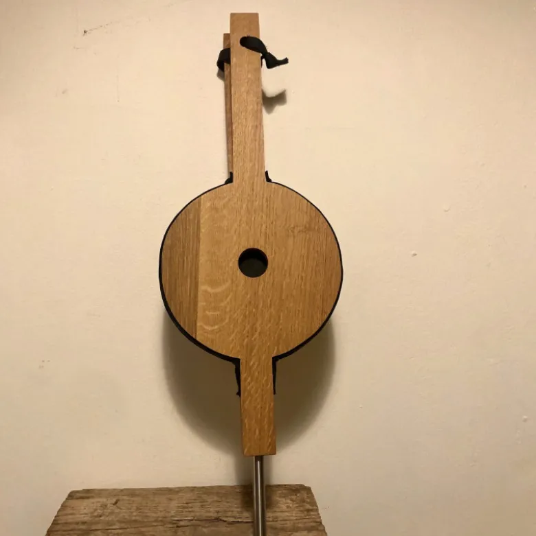 Soufflet contemporain bois naturel