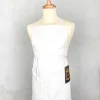 Tablier en coton blanc Maison Empereur