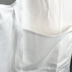 Tablier en coton blanc Maison Empereur