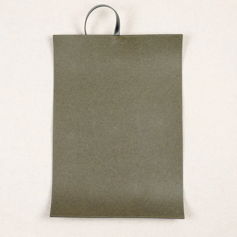 Tapis de cirage en cuir