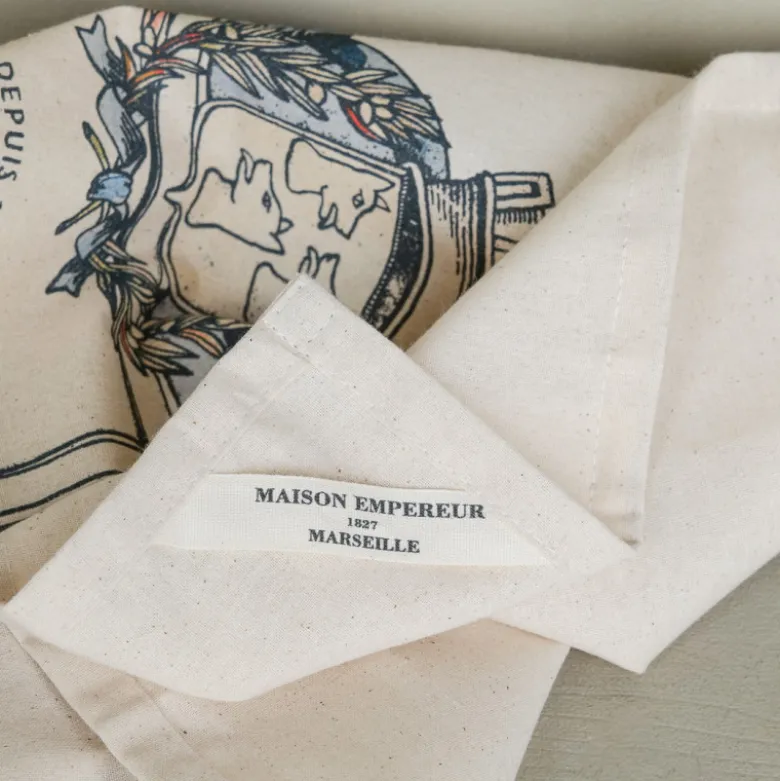 Torchon blason Maison Empereur