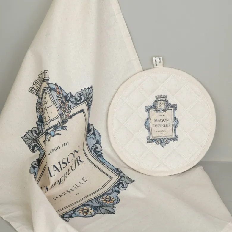 Torchon blason Maison Empereur