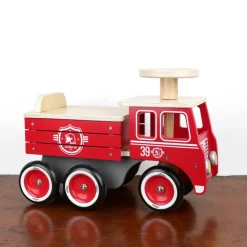 Trotteur camion de pompier pour enfant