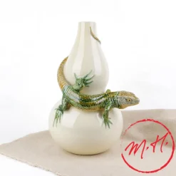 Vase lézard Bordallo Pinheiro