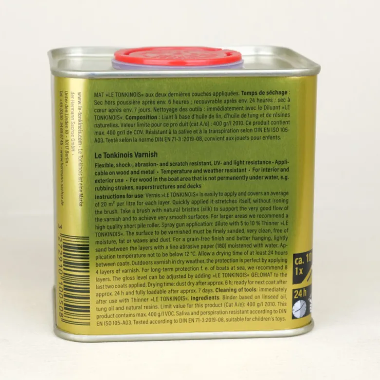 Vernis Le tonkinois 500 mL