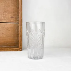 Verre motif Palmes