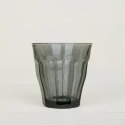 6 verres Picardie 25 cl gris fumé