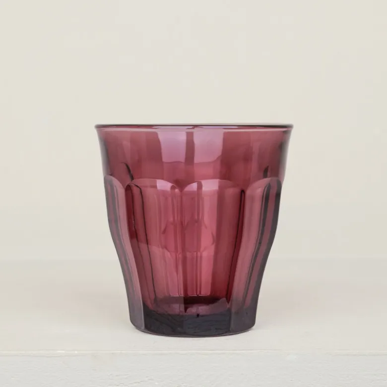 4 verres Picardie 25 cl prune