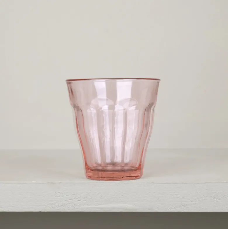 4 verres Picardie Duralex - rose