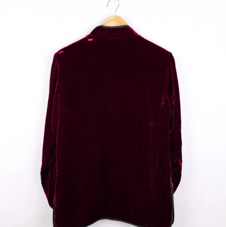 Veste en velours de soie
