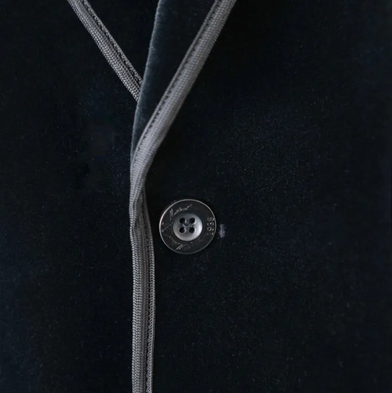 Veste Gardian Homme Velours Noir