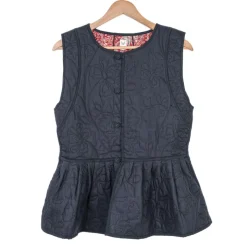 Veste sans manche réversible cachemire