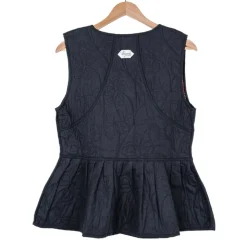 Veste sans manche réversible cachemire